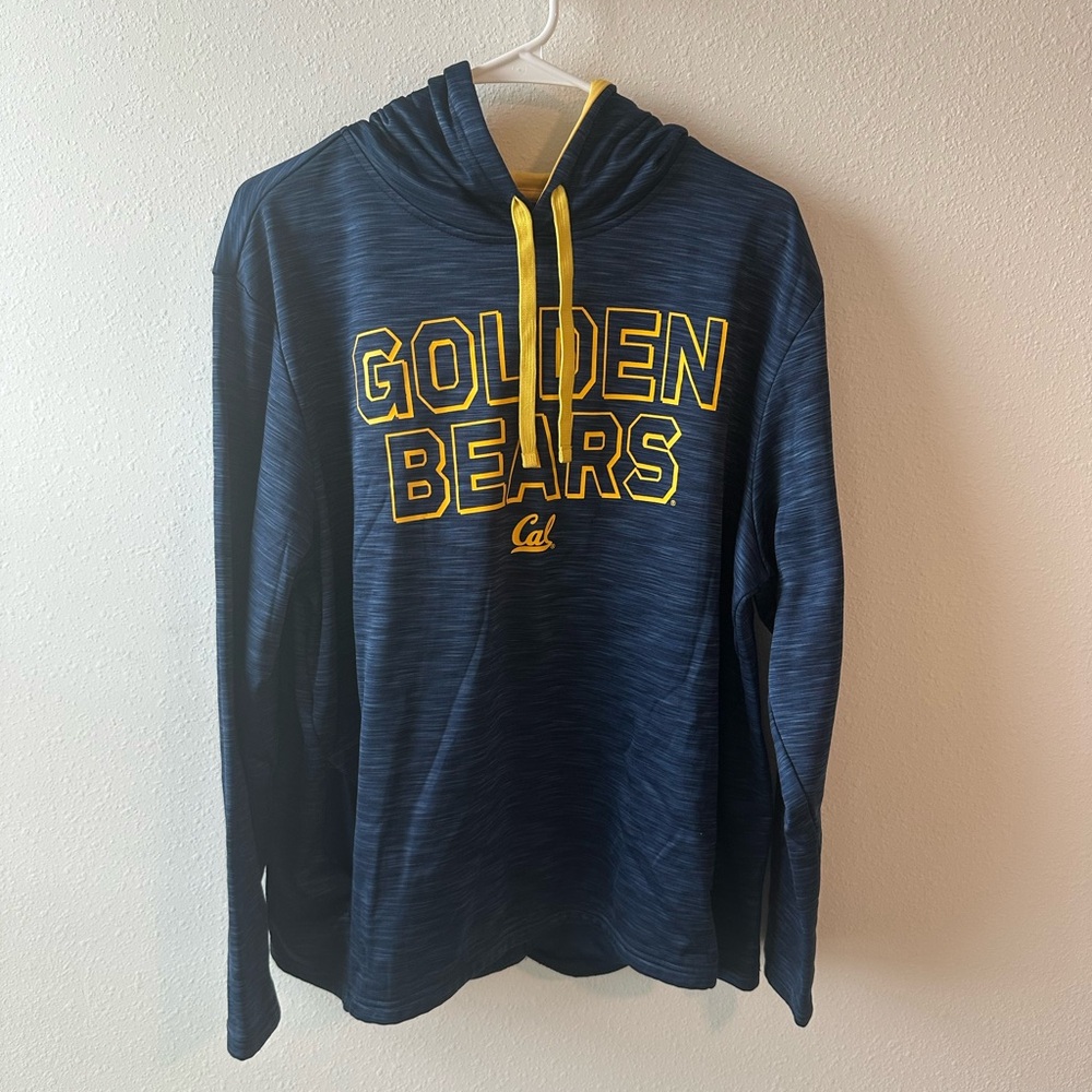 Fanatics Navy and Yellow Golden Bears Sweater